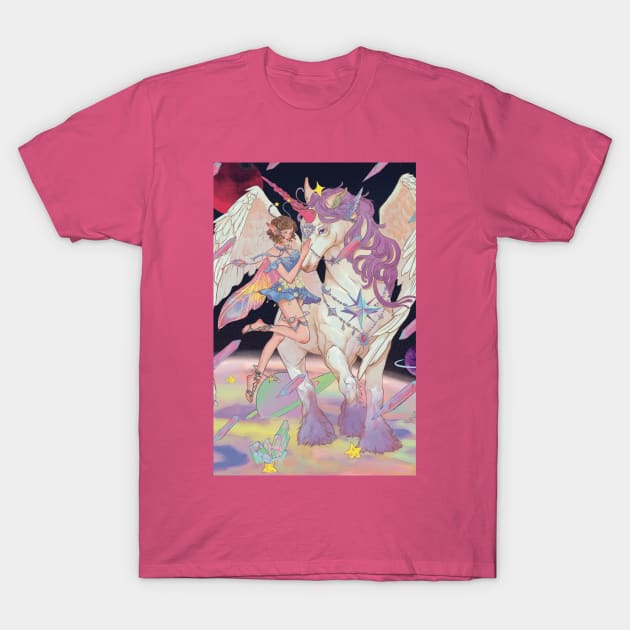 Just a Girl and Her Unicorn T-Shirt by EvoComicsInc